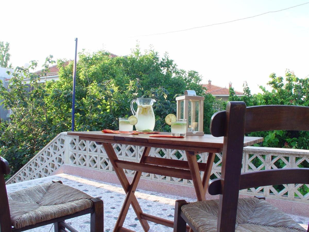 La Skala Eressos Holiday Apartments Skala Eresou Exterior foto